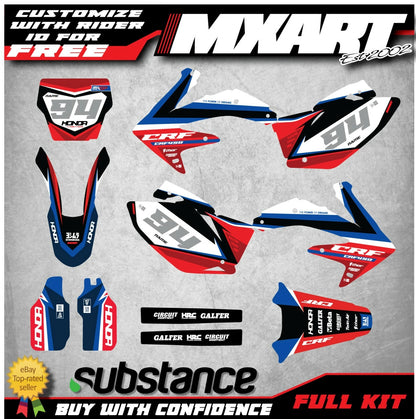 CRF 450F Graphics Decals Stickers for Honda CRF450 (2005-2007)