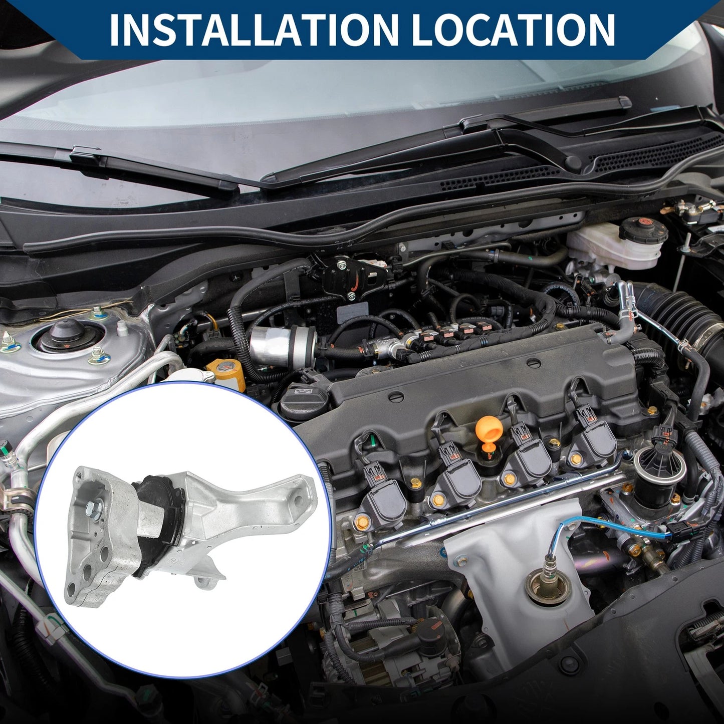 Right Engine Motor Mount for Honda Accord 1.5L (2018-2021)