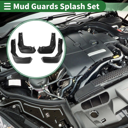 Mud Flaps Splash Guards for Honda Crosstour 2014-2017 (2 x Front & Rear)
