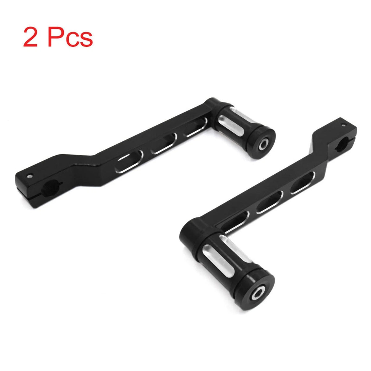 2 x Black Metal Gear Shifter Shift Lever Pedal for Harley Davidson