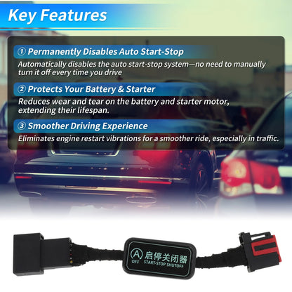 Idle Start Stop Eliminator for Ford F150 2021-2025 Auto Disable