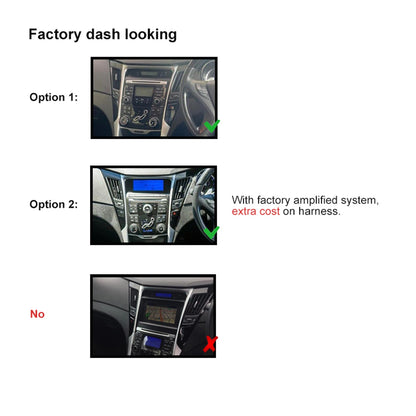 4+64GB Wireless Carplay Android Auto Head Unit for Hyundai I45 (2009-2012)