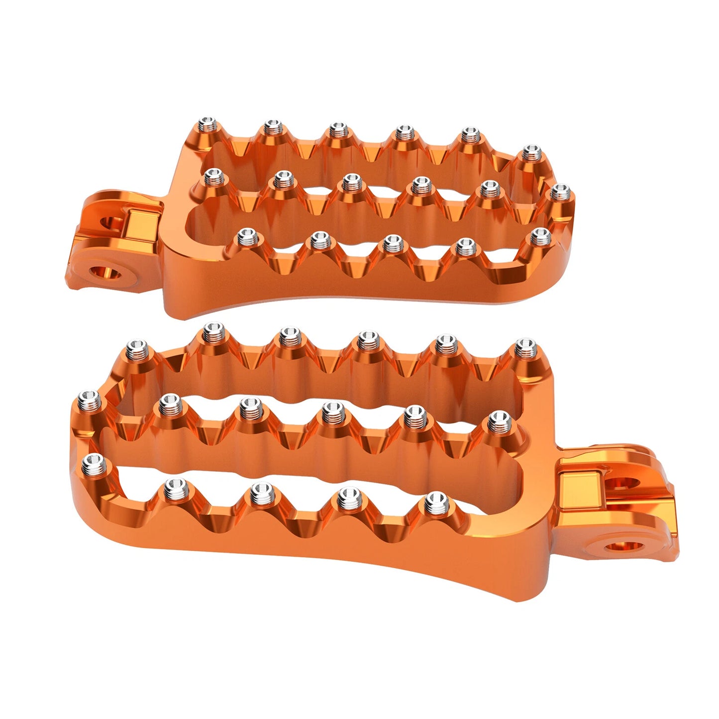 2 x Enlarged Wide Flat Foot Pegs 2.44"x4.21" for KTM 390 Adventure (2020-2024)