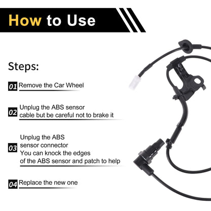 ABS Wheel Speed Sensor for Toyota Prado Rear Right (2010-2017)