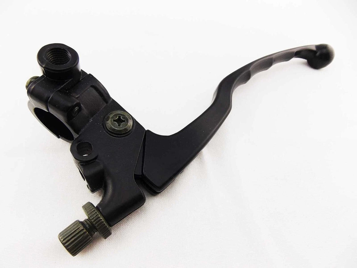 Black Forseti Front Brake & Clutch Lever Bracket Assembly for Yamaha TT500 (76-80)