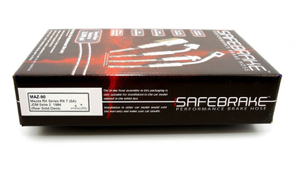 Brake Line Kit for Mazda RX7 FB Series 2 (Rear SOLID Disc) (1981-1983)