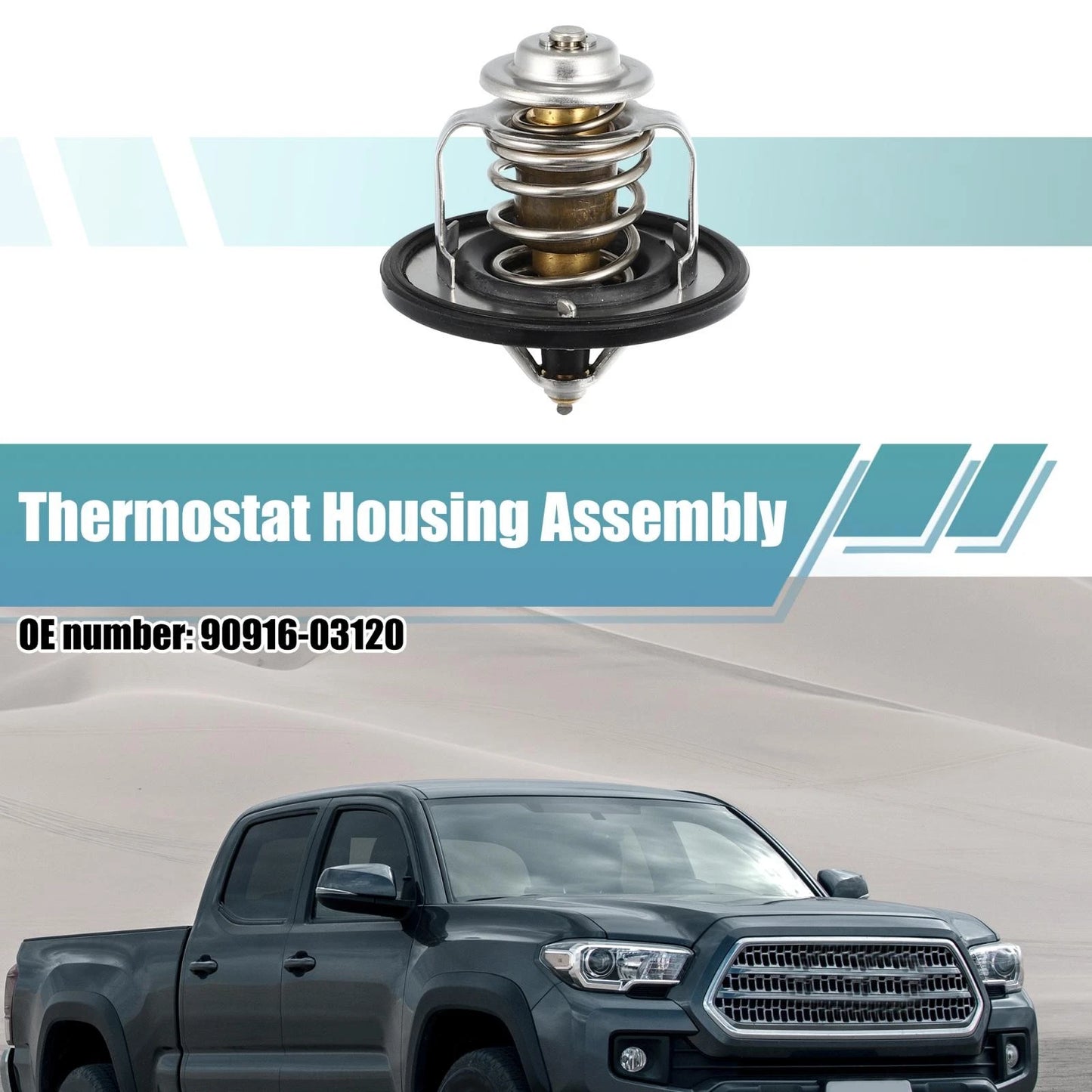 Engine Coolant Thermostat Housing for Toyota Tacoma