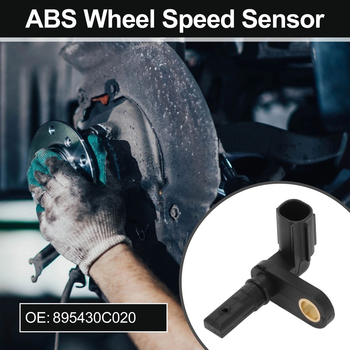 ABS Wheel Speed Sensor 1x for Toyota Tundra (2007–2017)