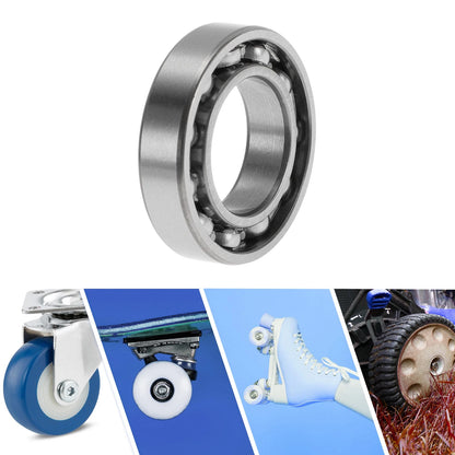 6903 Deep Groove Ball Bearing 17x30x7mm 1 Pcs Silver Tone
