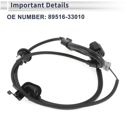 ABS Wheel Speed Sensor for Toyota Camry 2002-2006 1 x Rear Right Sensor