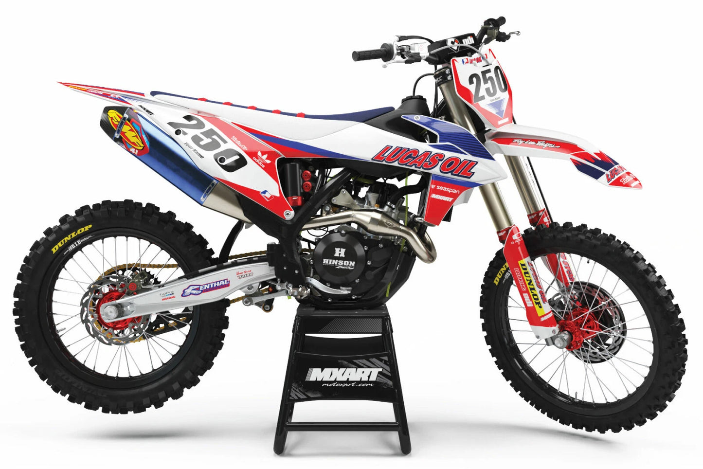 KTM SX 125 250 Custom Graphics Sticker Kit (2019-2021)