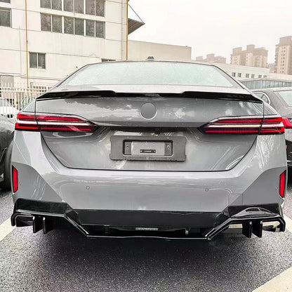 Rear Bumper Diffuser Lip for BMW 5 Series I5 G60 G61 (2024 - ) Gloss Black