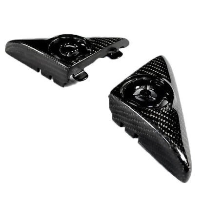 Real Carbon A Pillar Speaker Tweeter Cover Replace for Ferrari 360 Spider Modena