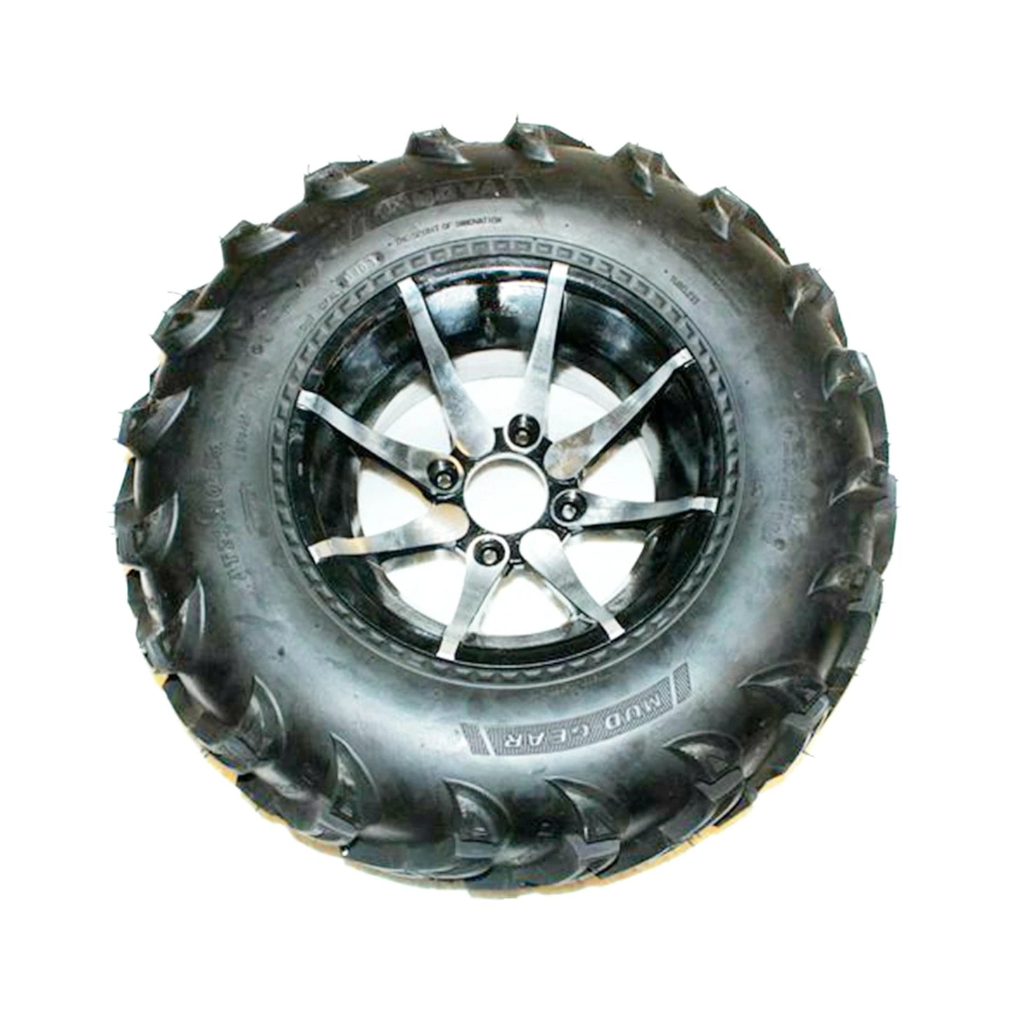 12" Rear Alloy Wheel Rim Tire for Quad Dirt Bike ATV Buggy