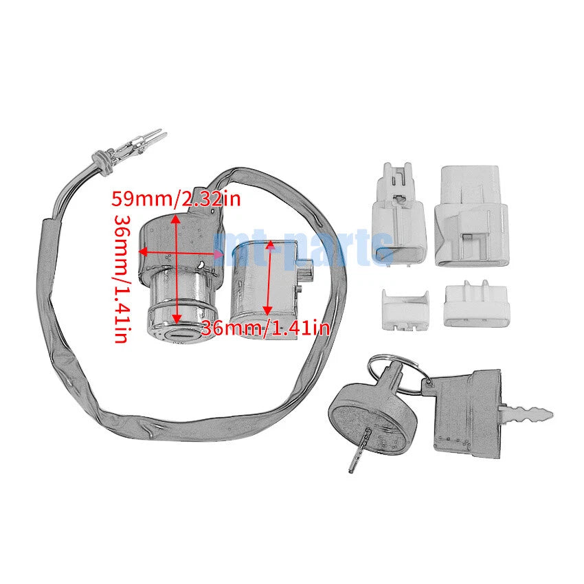 Ignition Key Switch Lock Set for CF-Moto CF600AU-L CFORCE 600 (2018-2020)