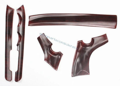 Peach Wood Grain Dash Gear Shift Side Cover for Toyota Highlander (2008–2013)