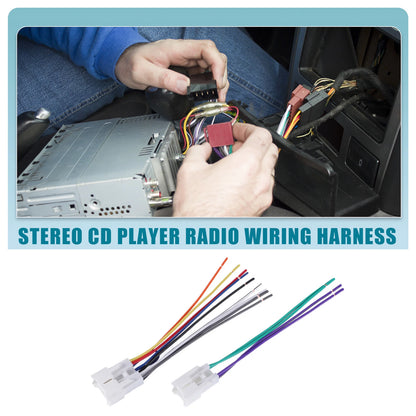 14 Pin Stereo CD Player Radio Wiring Harness for Toyota (1987-2023)