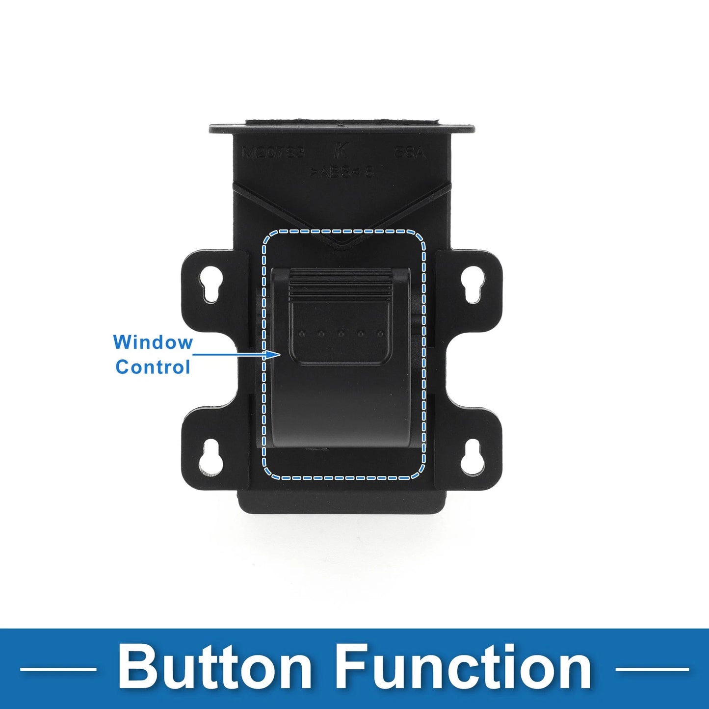Passenger Side Power Window Switch for Honda Fit (2007-2008)
