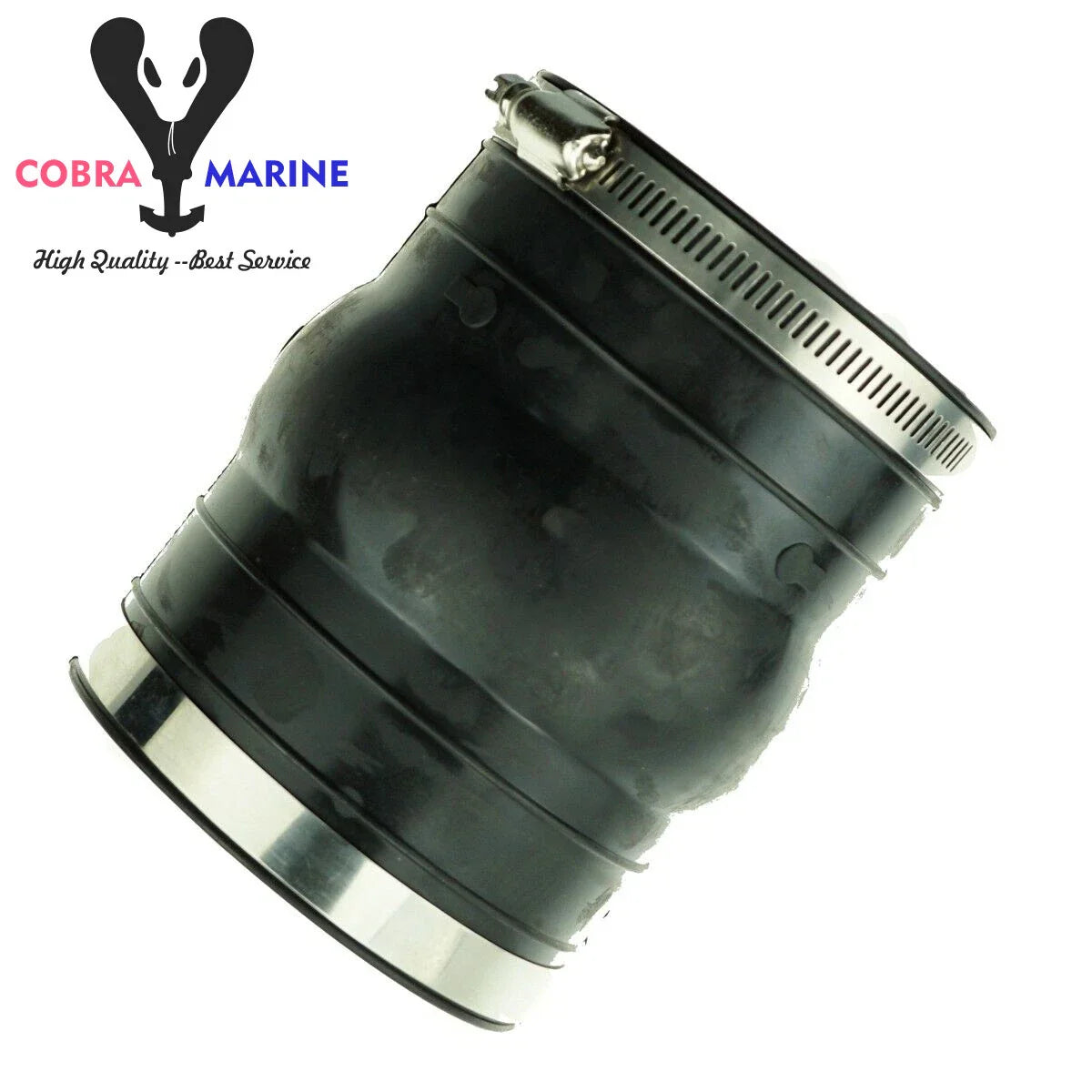 Exhaust Hose Bellows for OMC Volvo Penta 2.3L 2.5L 3.0L
