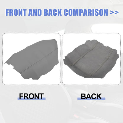 Center Console Lid Armrest Cover Microfiber Leather for Acura TSX (2009 - 2014)