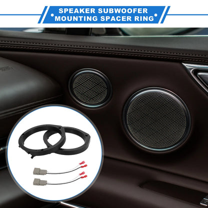 6.5'' Speaker Spacer Rings for Honda Civic  -  Tweeter Spacers