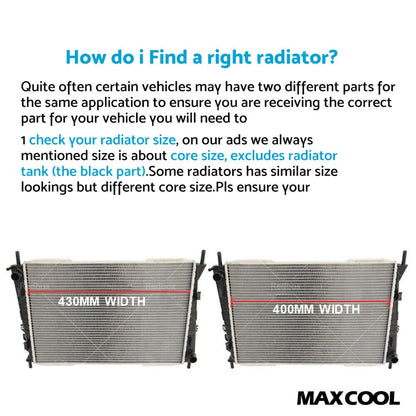 Radiator for Ford Escape, Mazda Tribute 3.0L V6 (1999 - Present)