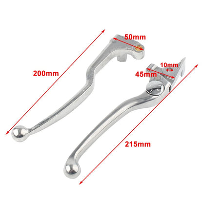Chrome Aluminum Brake Clutch Levers for Yamaha FZ1 FZ6 FZ8 (2001-2005)