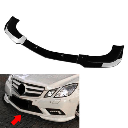 Front Bumper Lip Spoiler for Mercedes Benz E Class Coupe C207 W207 (2009-2012)