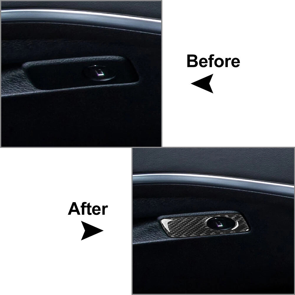 Kia Stinger Glove Box Handle Cover Trim  Black (2018-2023)