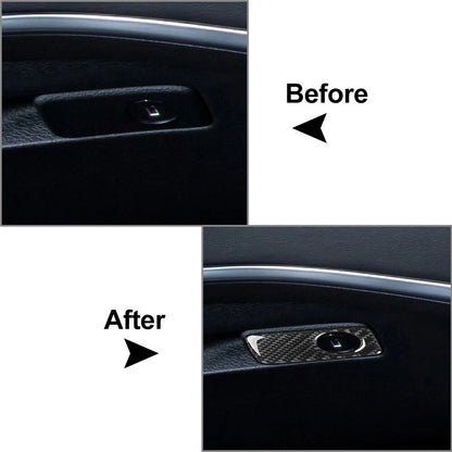 Kia Stinger Glove Box Handle Cover Trim  Black (2018-2023)