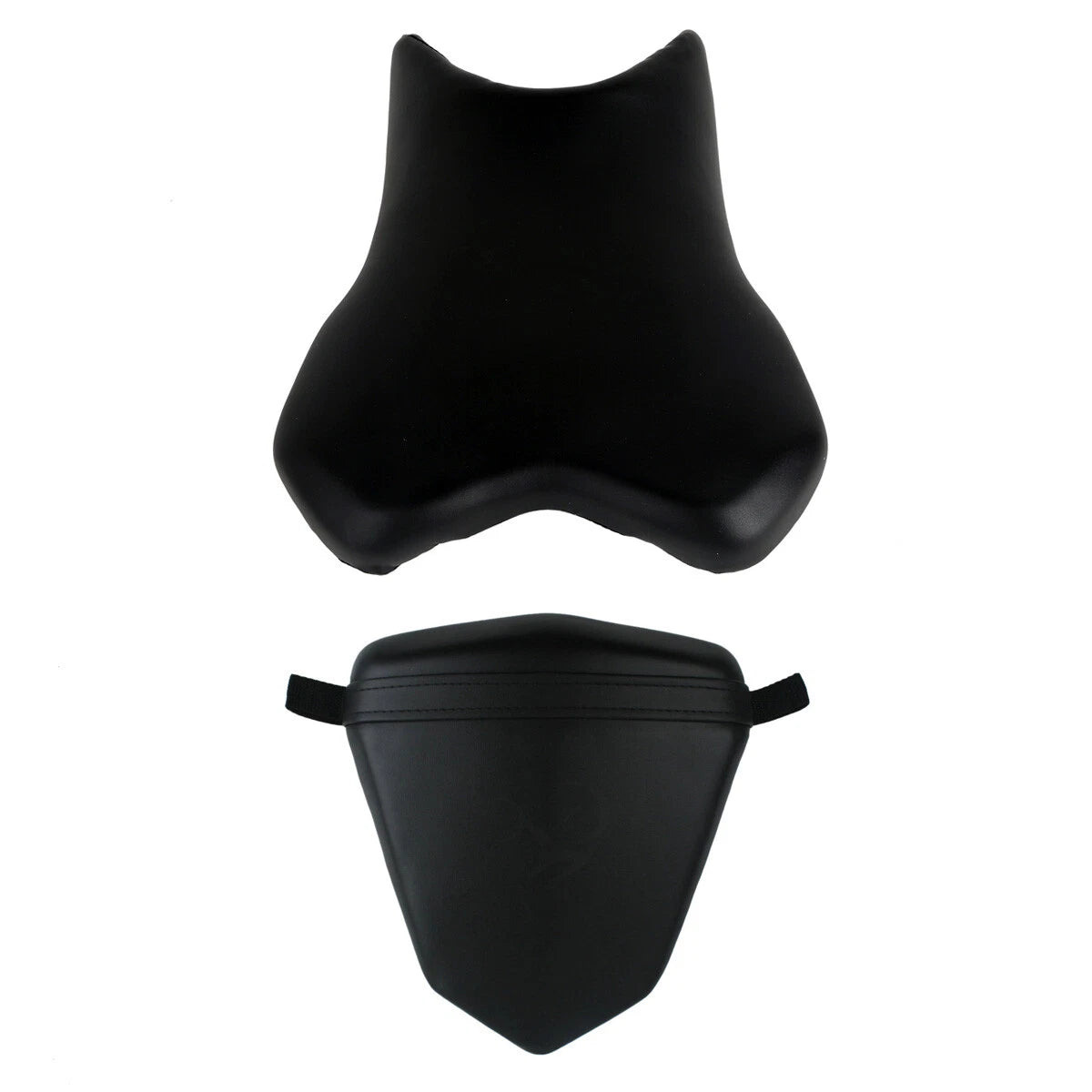Black Driver Passenger Seat for Yamaha YZF-R6 (2006-2007)