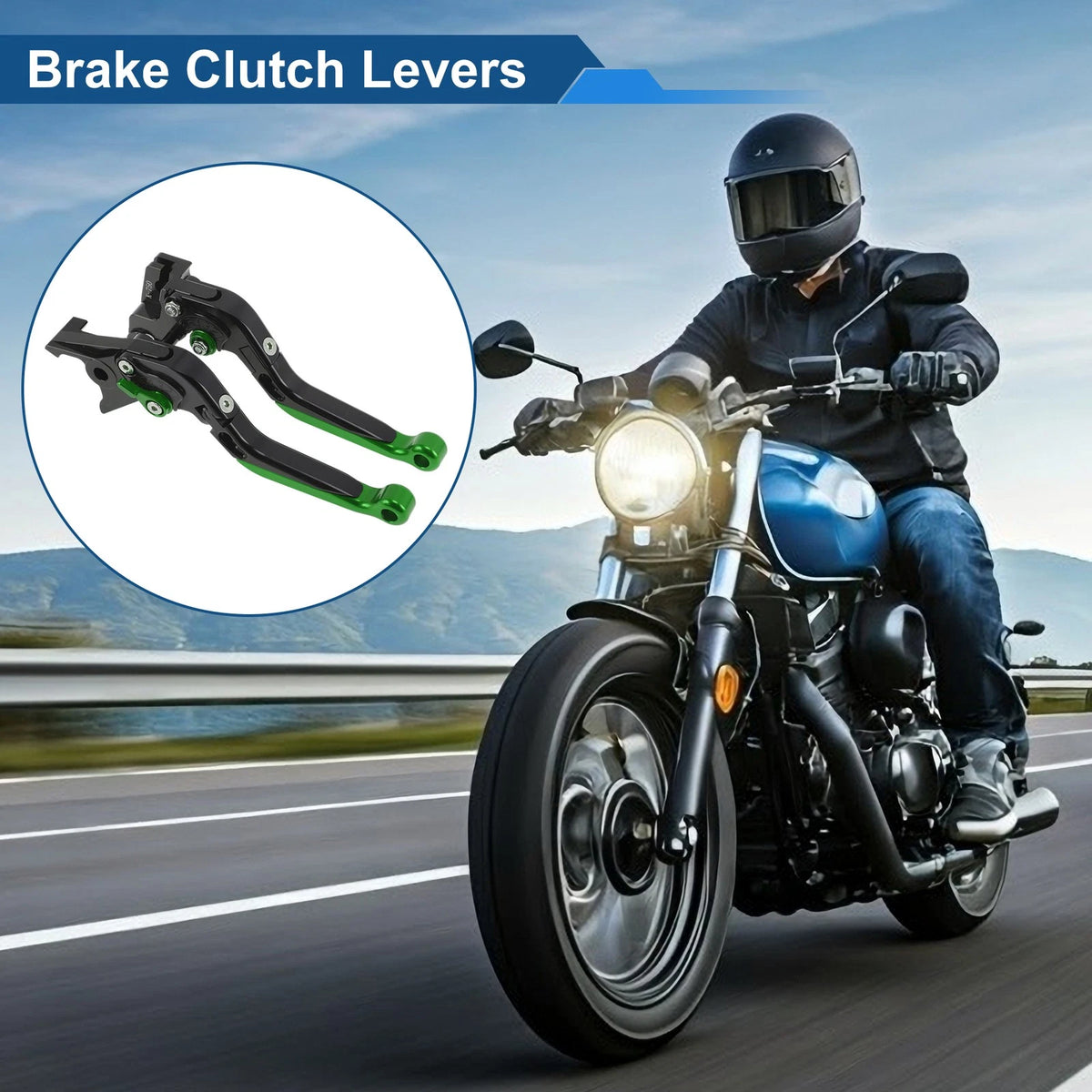 Brake Clutch Levers / Adjustable Short Long for Kawasaki Z650RS (2022–2022)