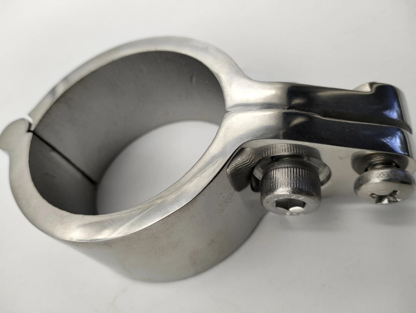Stainless Boat Canopy Fitting Hinged Jaw Slide 50mm for Various Models