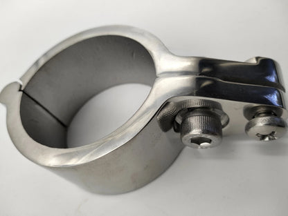 Stainless Boat Canopy Fitting Hinged Jaw Slide 50mm for Various Models