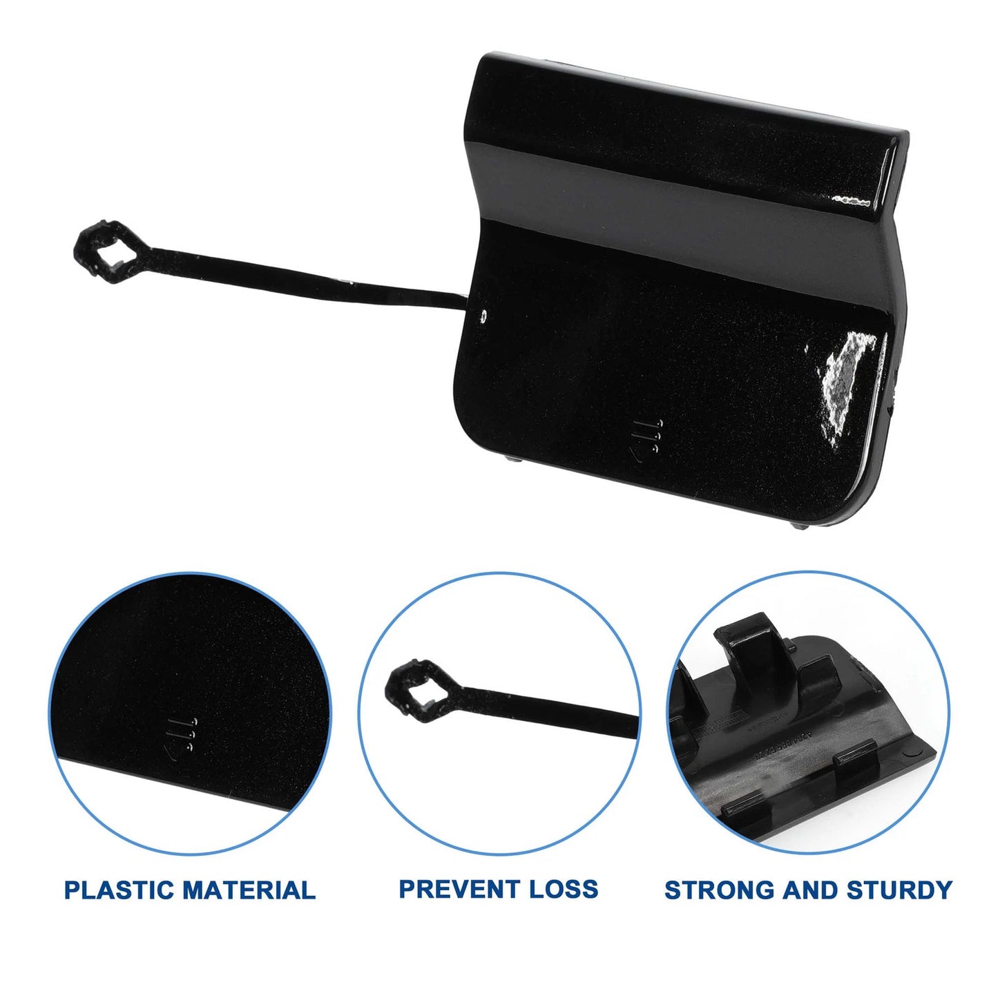 Rear Tow Hook Cover for Mercedes-Benz C-Class W204 AMG (2012-2015)