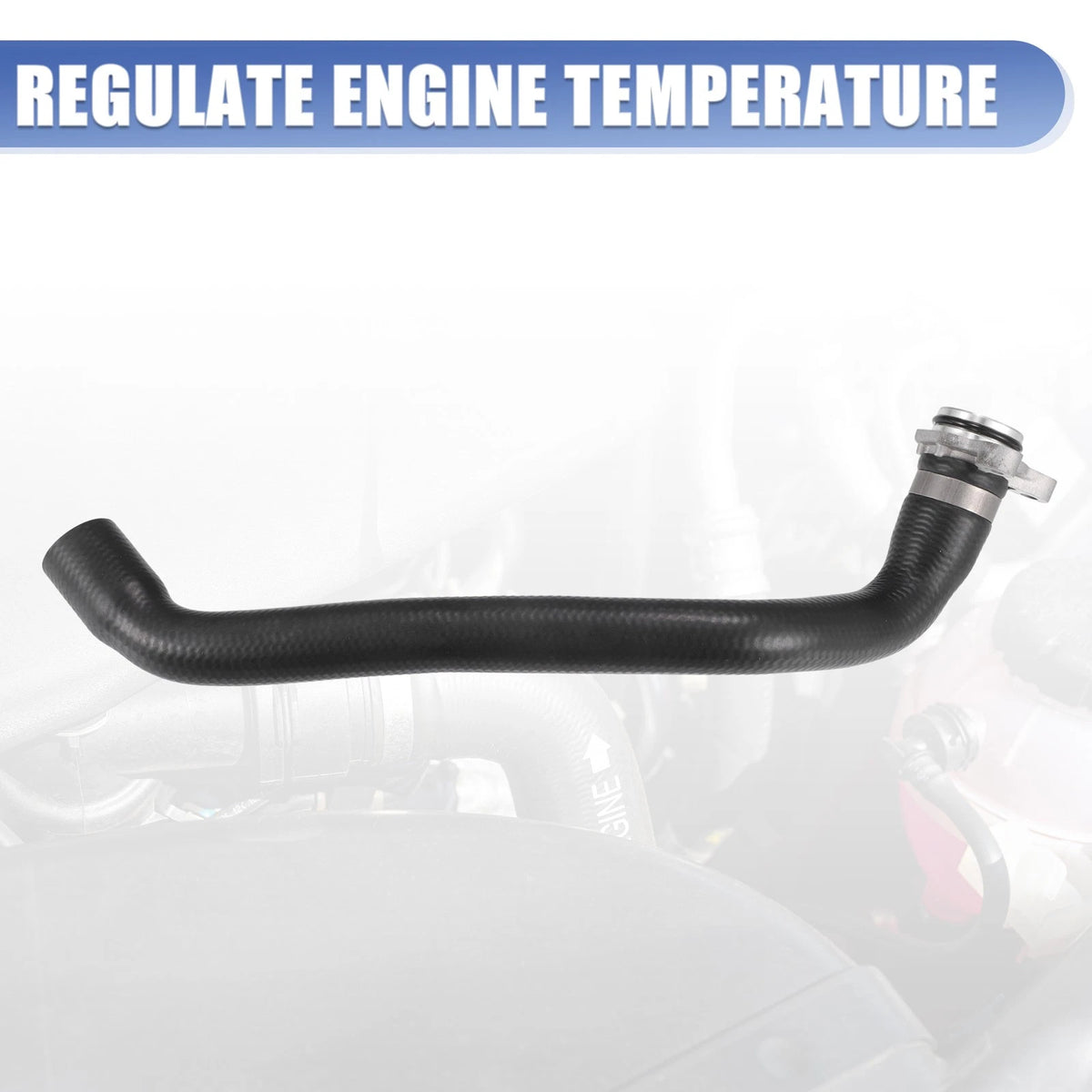 Heater Hose Radiator Expansion Tank Pipe for BMW 535i (2011-2016)
