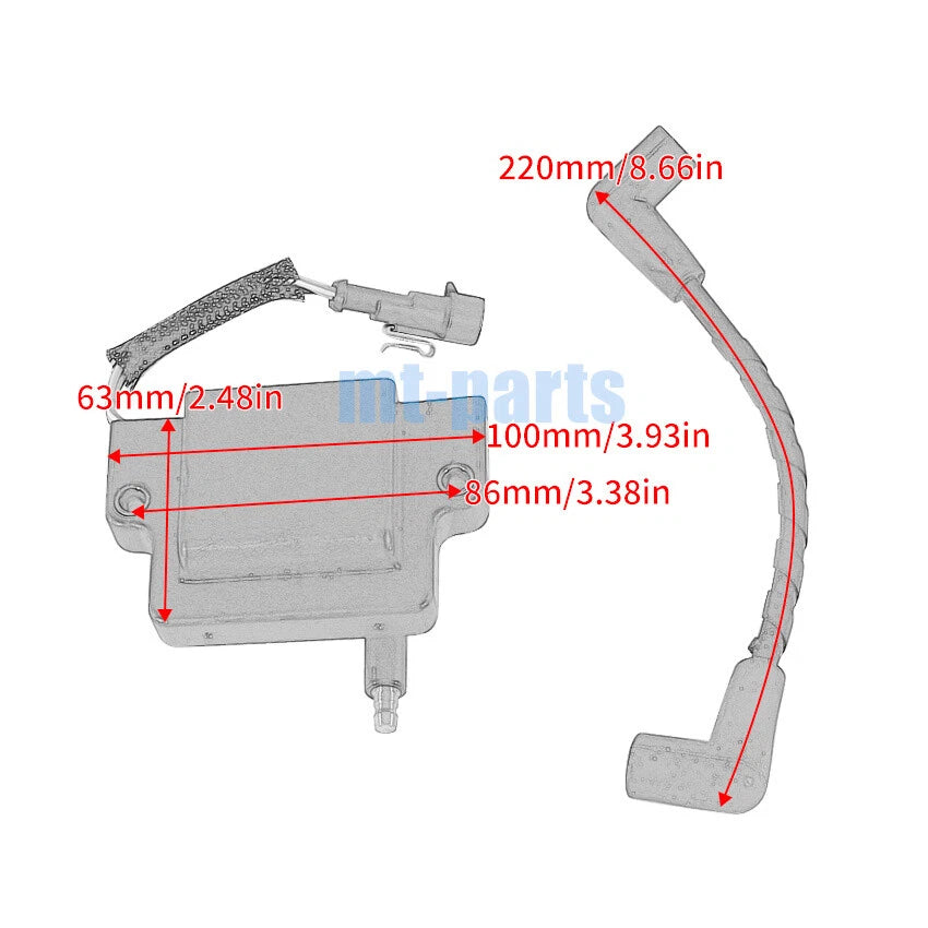 Ignition Coil for Ski-Doo RENEGADE 600HO E-TEC / 800R E-TEC (2016-2018)