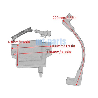 Ignition Coil for Ski-Doo RENEGADE 600HO E-TEC / 800R E-TEC (2016-2018)
