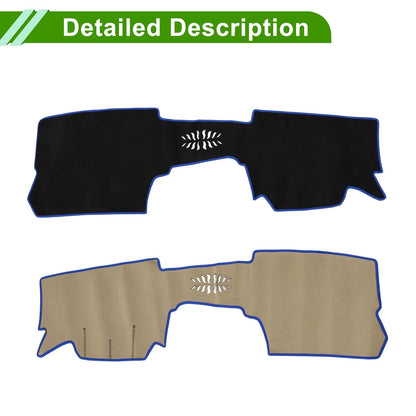 Dashboard Cover Mat for Mazda CX-30 20-24 Sun Protector Pad Black Blue