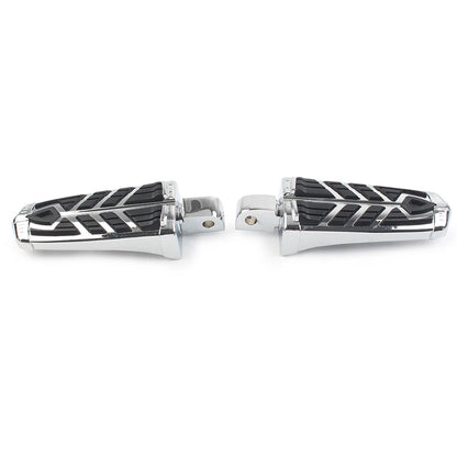 Motorcycle Footrests Pegs for Honda VTX 1800 (2002-2008) - 1 Pair