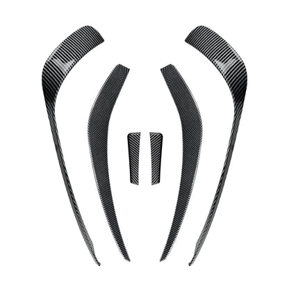 Carbon Look Side Fin Canards Splitters for Mercedes-Benz A-Class AMG(2013–2015)