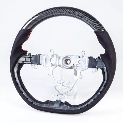 Carbon Flat Bottom Suede Steering Wheel for Suzuki Swift (2018-2021)