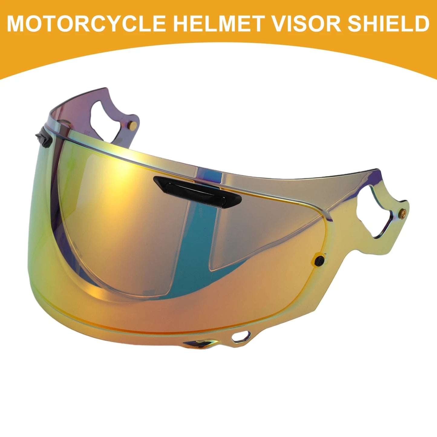 Visor Shield 3-Snap for RX-7X Resin Gold Tone Shoei (2014–2016)