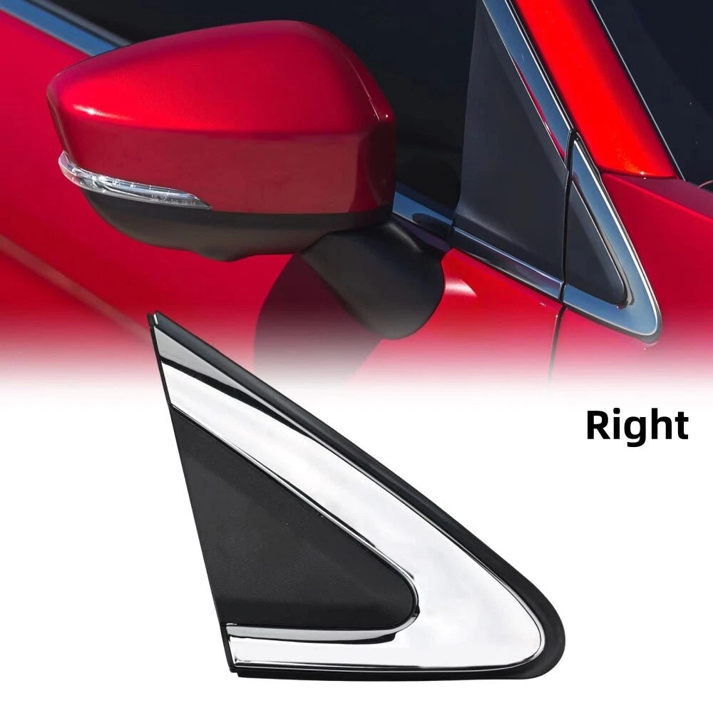 Front Right Side Mirror Corner Triangle Cover Trim for Mitsubishi (2018-2021)