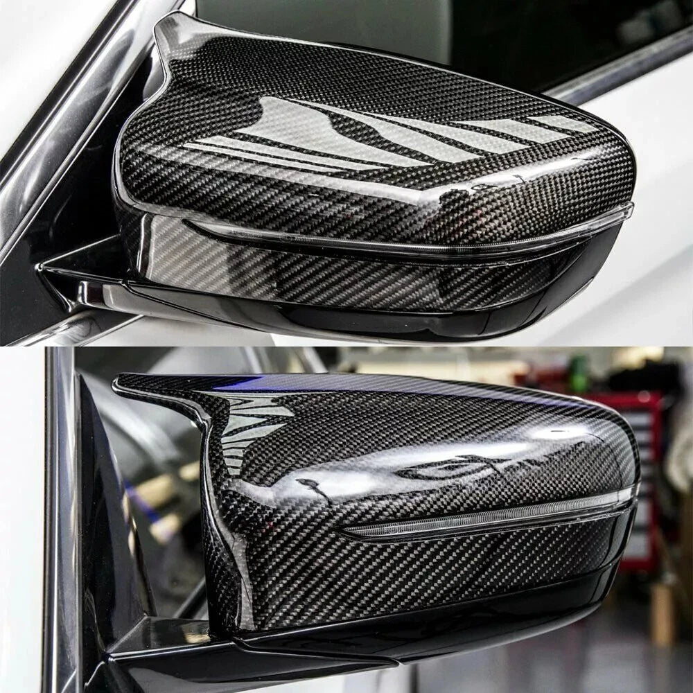 Carbon Fiber Side Mirror Covers for BMW G15 G20 G22 (2019-2021)