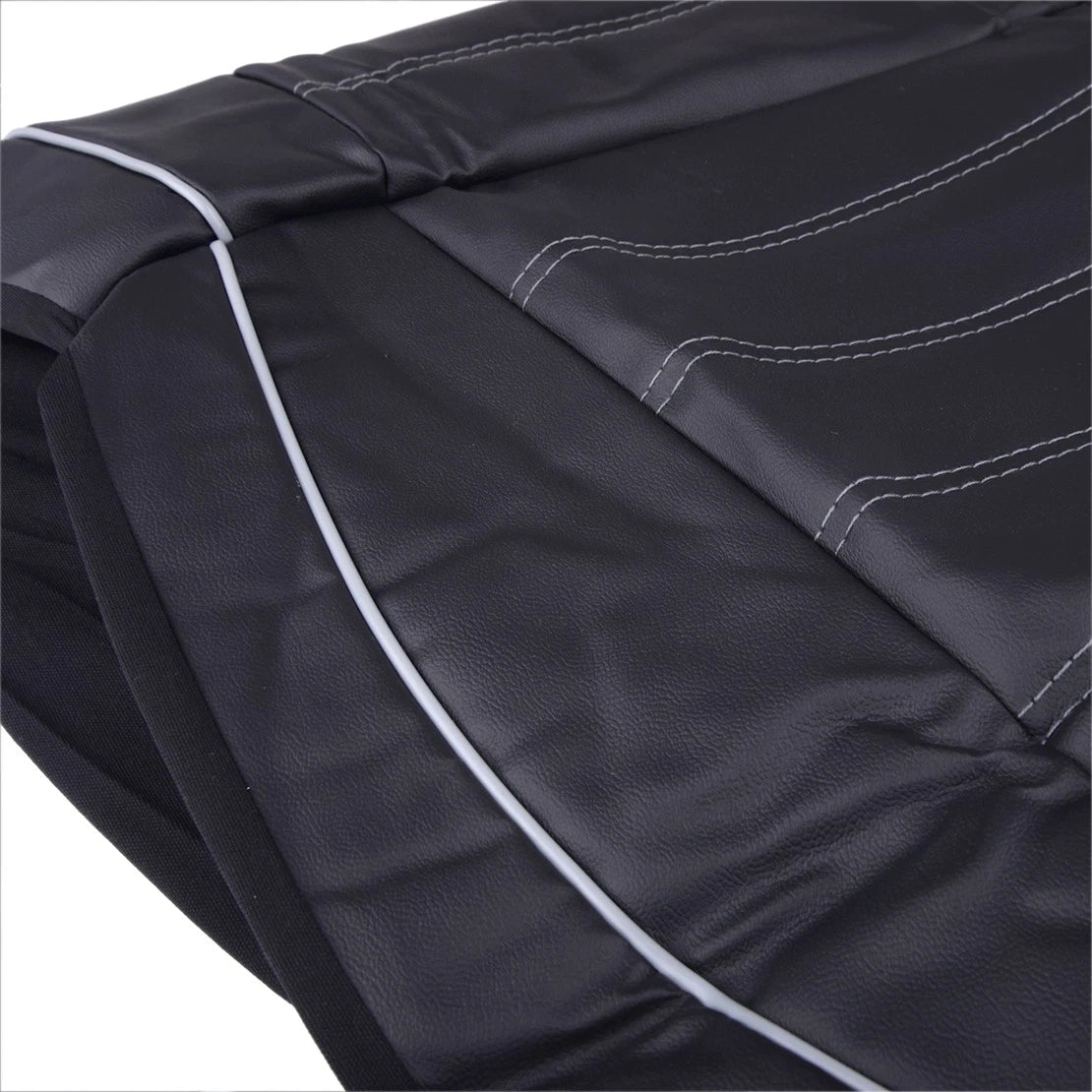 Leather Front Seat Covers for Universal Car Interior Protection