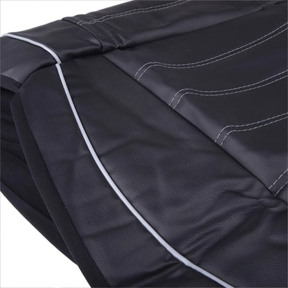 Leather Front Seat Covers for Universal Car Interior Protection