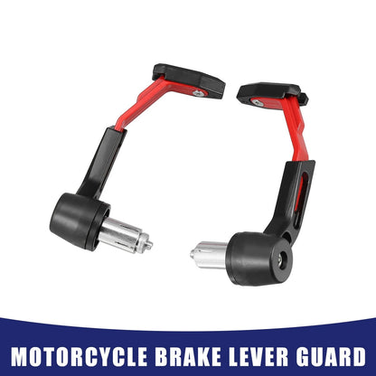 Pair / 7/8" 22mm Motorbike Brake Lever Guard Handlebar Protector Cover Clutch