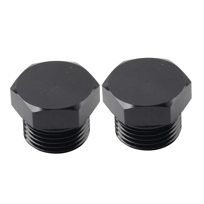 Aluminum 10AN Block Off Cap ORB Plug Male Fitting Adapters