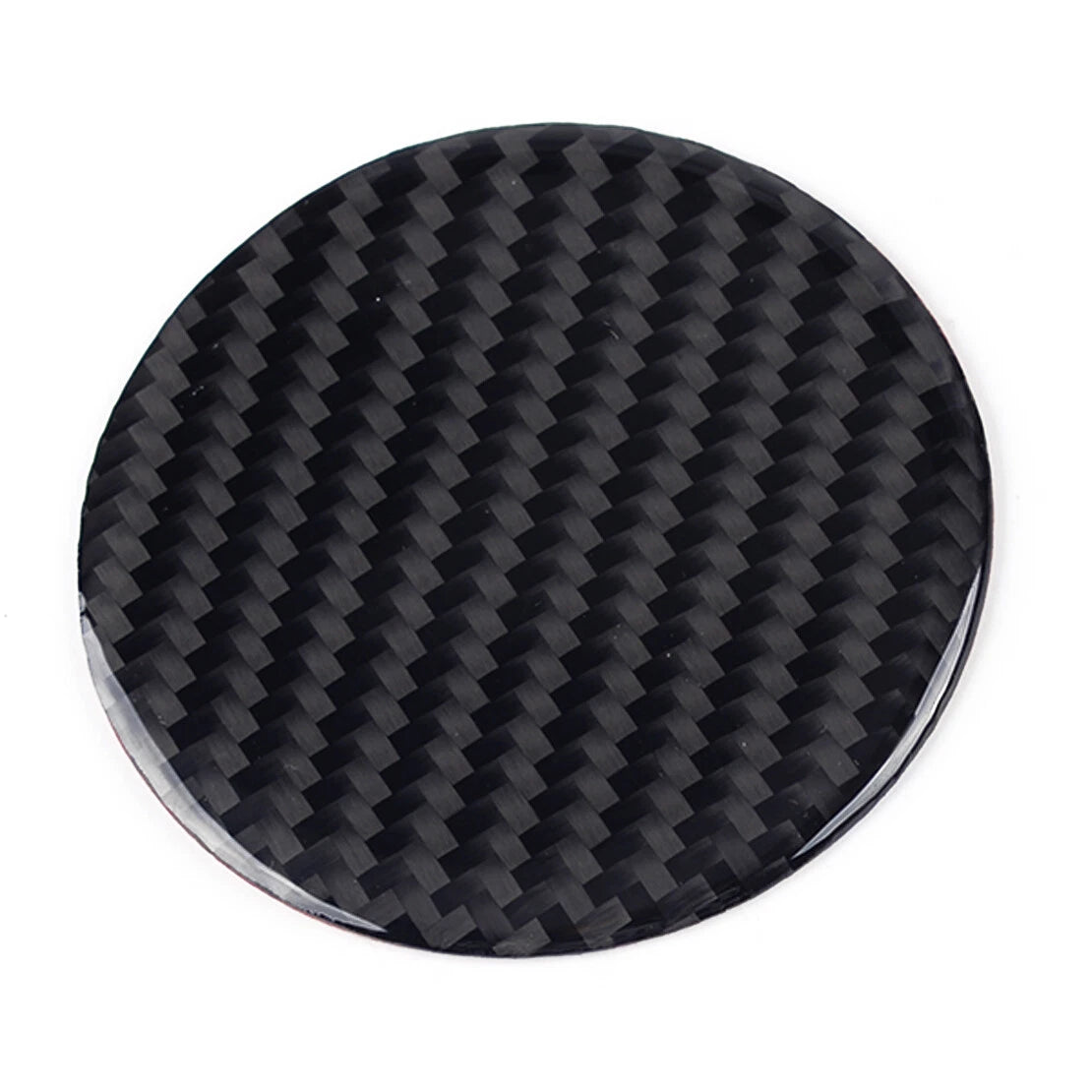 Carbon Fiber Water Bottle Cup Holder Mat for Ford Mustang (2015-2019)